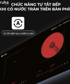 Bếp điện đôi (hồng ngoại và điện từ) Iruka I-35