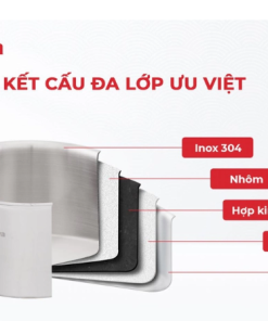 Bộ nồi inox Nagakawa Haru NAG1355