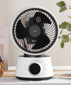 Quạt tuần hoàn không khí để bàn 8″ COBI – Điều khiển từ xa, Hẹn giờ, Xoay tự động 3D 360°_341729