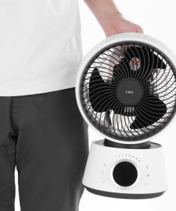 Quạt tuần hoàn không khí để bàn 8″ COBI – Điều khiển từ xa, Hẹn giờ, Xoay tự động 3D 360°_341729