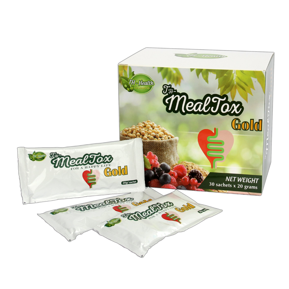 Thực phẩm bảo vệ sức khỏe TH-Mealtox GOLD (Hộp 30 gói)