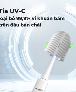 Nắp tiệt trùng đầu bàn chải điện Magic B-10 màu trắng