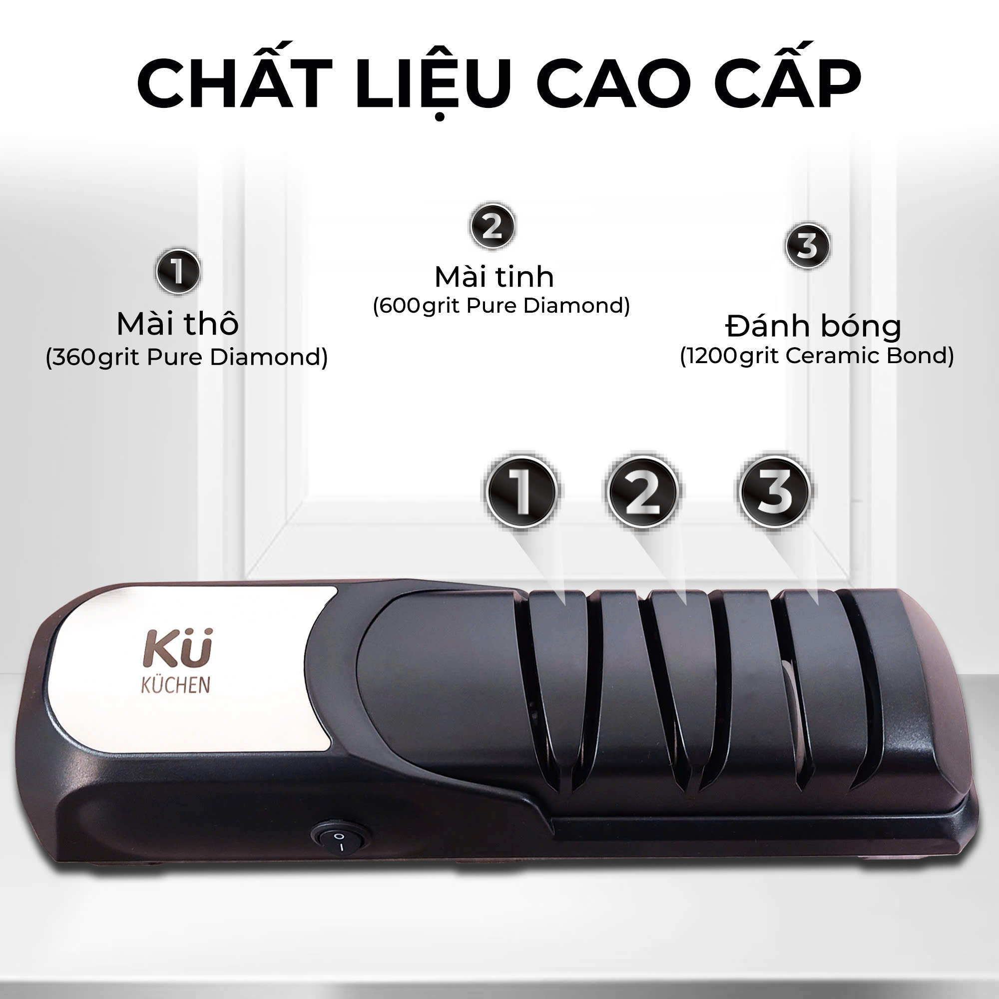 Máy mài dao điện kim cương KU PPS5733