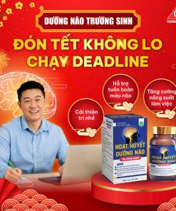 TPBVSK HOẠT HUYẾT DƯỠNG NÃO TRƯỜNG SINH HỘP 30V