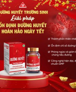 Viên uống hỗ trợ cải thiện chỉ số Đường Huyết Trường Sinh 30viên