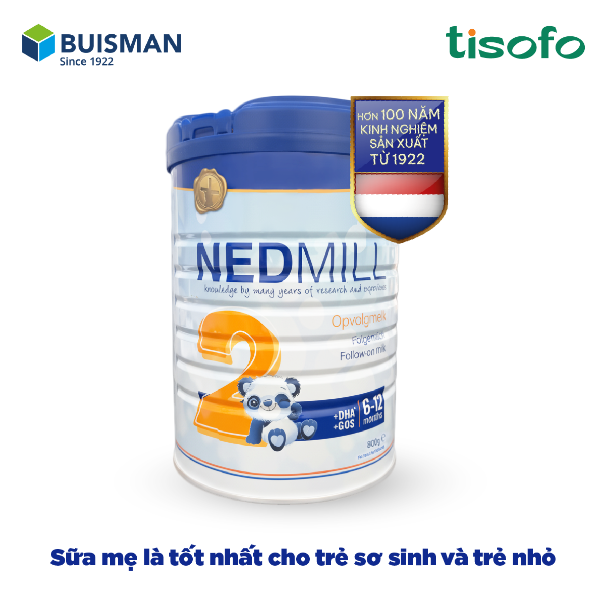 Sữa công thức Nedmill Stage 2 – Bổ sung dinh dưỡng cho Trẻ từ 6-12 tháng tuổi