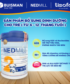 Sữa công thức Nedmill Stage 2 – Bổ sung dinh dưỡng cho Trẻ từ 6-12 tháng tuổi