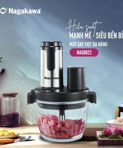 Máy xay thịt đa năng Nagakawa NAG0822