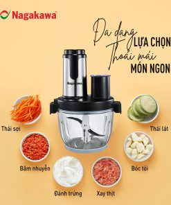 Máy xay thịt đa năng Nagakawa NAG0822