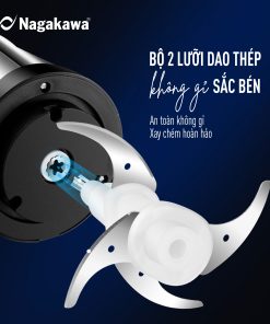 Máy xay thịt đa năng Nagakawa NAG0822