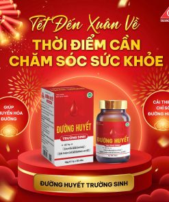 Viên uống hỗ trợ cải thiện chỉ số Đường Huyết Trường Sinh 30viên