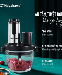 Máy xay thịt đa năng Nagakawa NAG0822