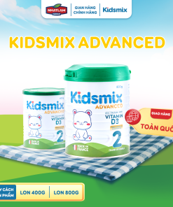 Sữa Bột Kidsmix Advanced Số 2 800gr Dành Cho Bé Từ 12-24 Tháng Tuổi