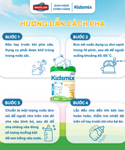 Sữa Bột Kidsmix Advanced Số 3 800gr Dành Cho Bé Từ 24 Tháng Tuổi