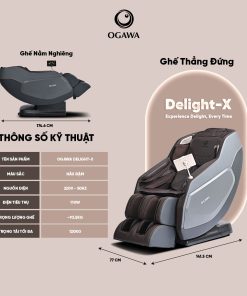 Ghế massage Delight X, hiệu Ogawa (OGVN-5574)
