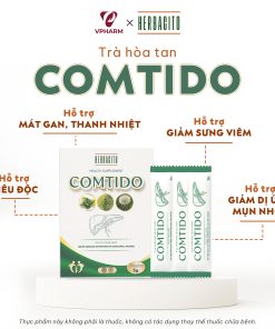 Trà hòa tan Comtido thanh nhiệt, giảm mẫn ngứa, mày đay 100g