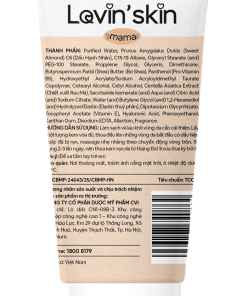 Kem mờ rạn da Lovin’skin dưỡng ẩm, giảm rạn da cho phụ nữ mang thai và sau sinh 50g