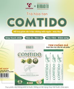 Trà hòa tan Comtido thanh nhiệt, giảm mẫn ngứa, mày đay 100g