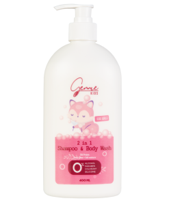 Tắm gội Gennie Baby 2in1 for Girl 400ml
