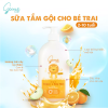 Tắm gội Gennie Baby 2in1 for Boys 400ml