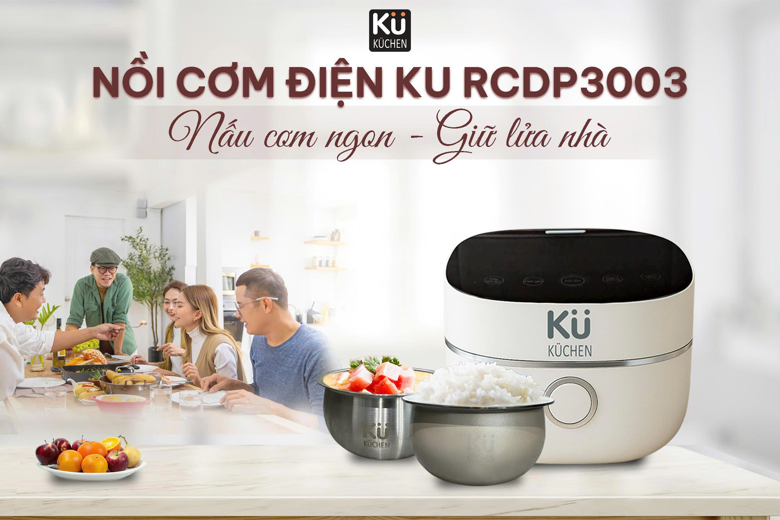 Nồi cơm điện Kuchen KU RCDP3003