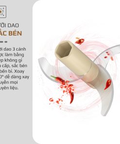 Máy Xay Thực Phẩm Đa Năng Sạc Pin OLIVO RFC270