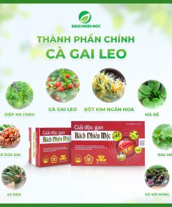 TPBVSK Giải Độc Gan Bách Nhiên Mộc hỗ trợ giải độc gan, mát gan (Hộp 30 viên)