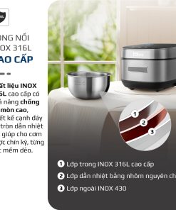 Nồi cơm cao tần OLIVO RC900IH