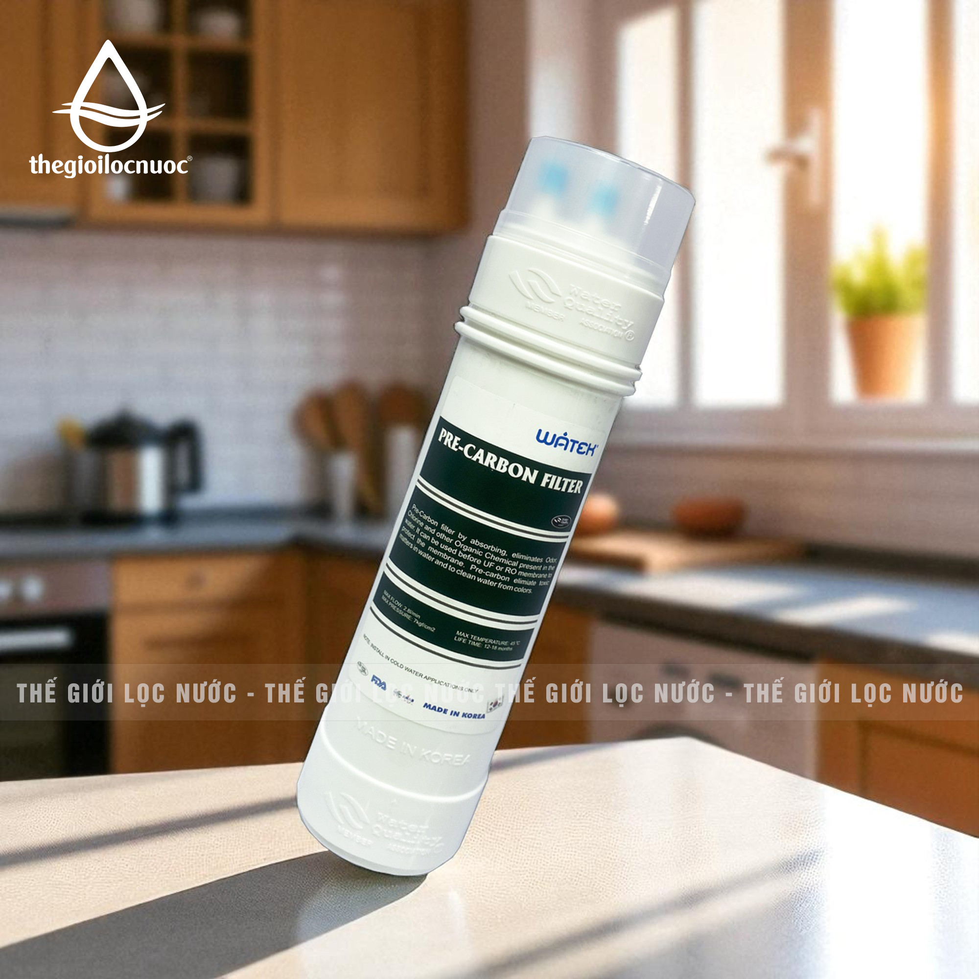 Lõi lọc Pre-Carbon đúc nguyên khối Hàn Quốc, model: FK-PRC11