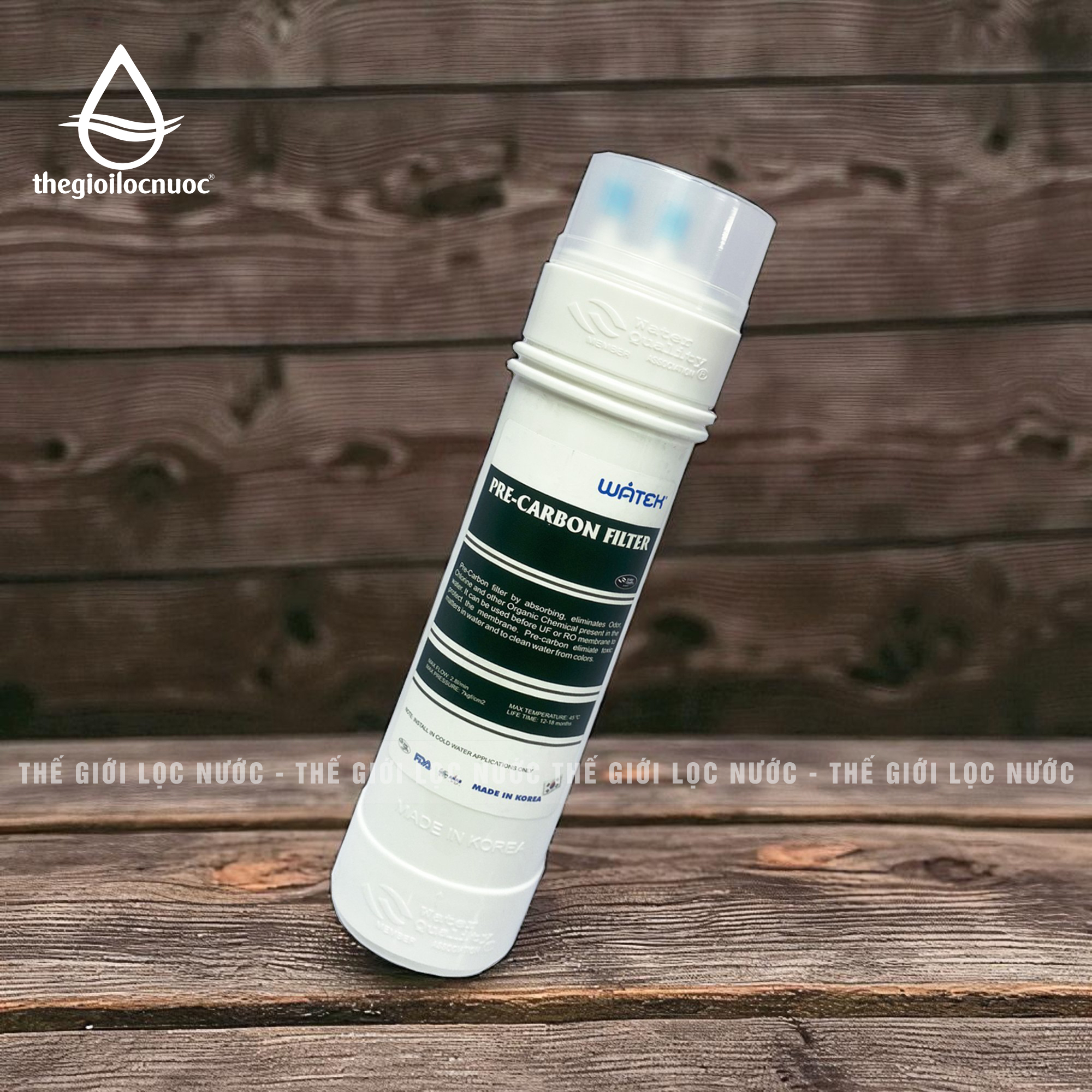 Lõi lọc Pre-Carbon đúc nguyên khối Hàn Quốc, model: FK-PRC11