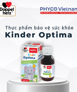 TPBVSK Kinder Optima hỗ trợ trẻ ăn ngon, tăng đề kháng, tiêu hoá cho bé