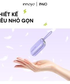 Sạc dự phòng tích hợp dây InnoPower Wired Charging 10000mAh