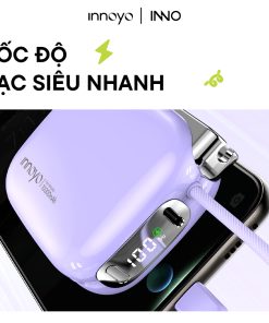 Sạc dự phòng tích hợp dây InnoPower Wired Charging 10000mAh