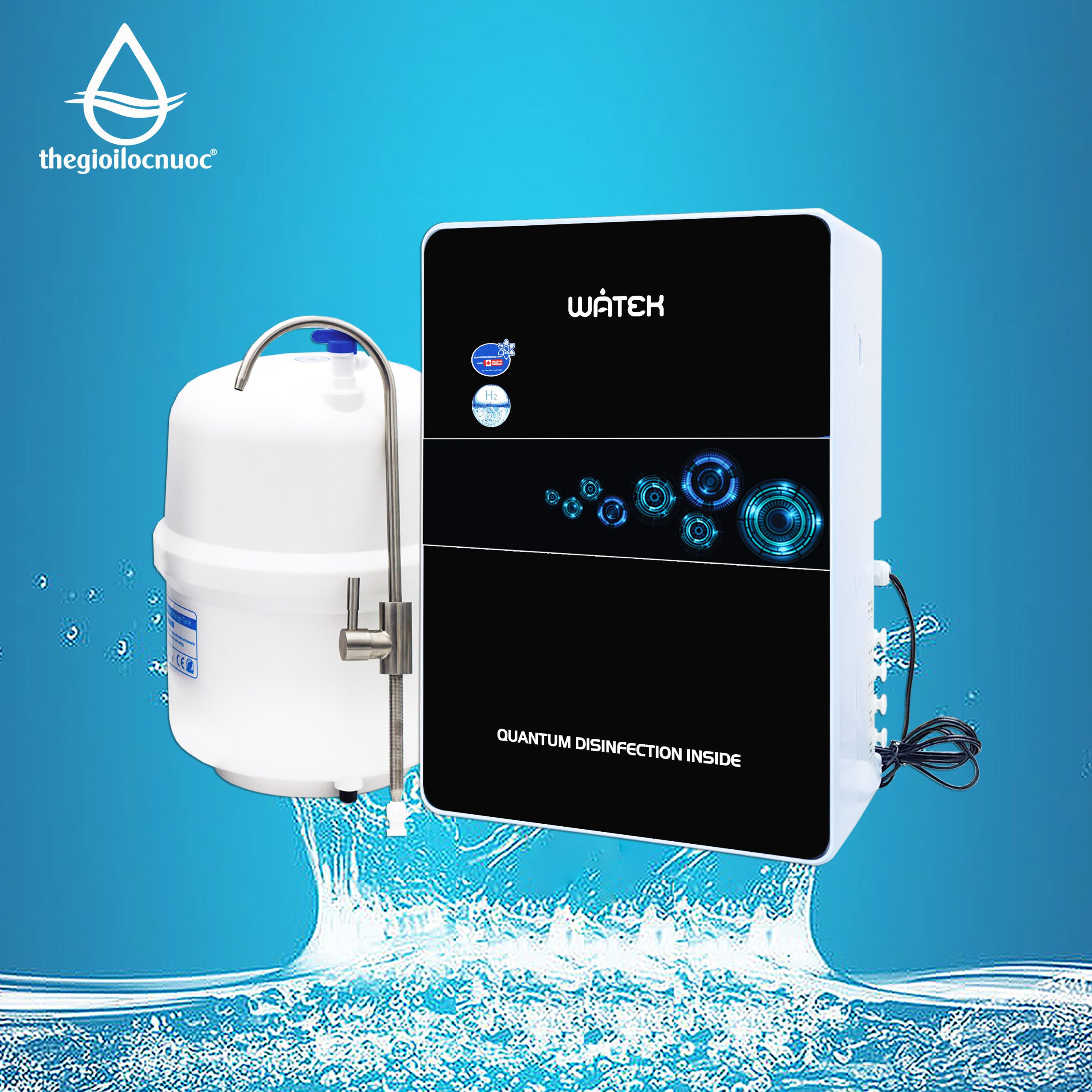 Máy lọc nước Watek, model Lux-300RO