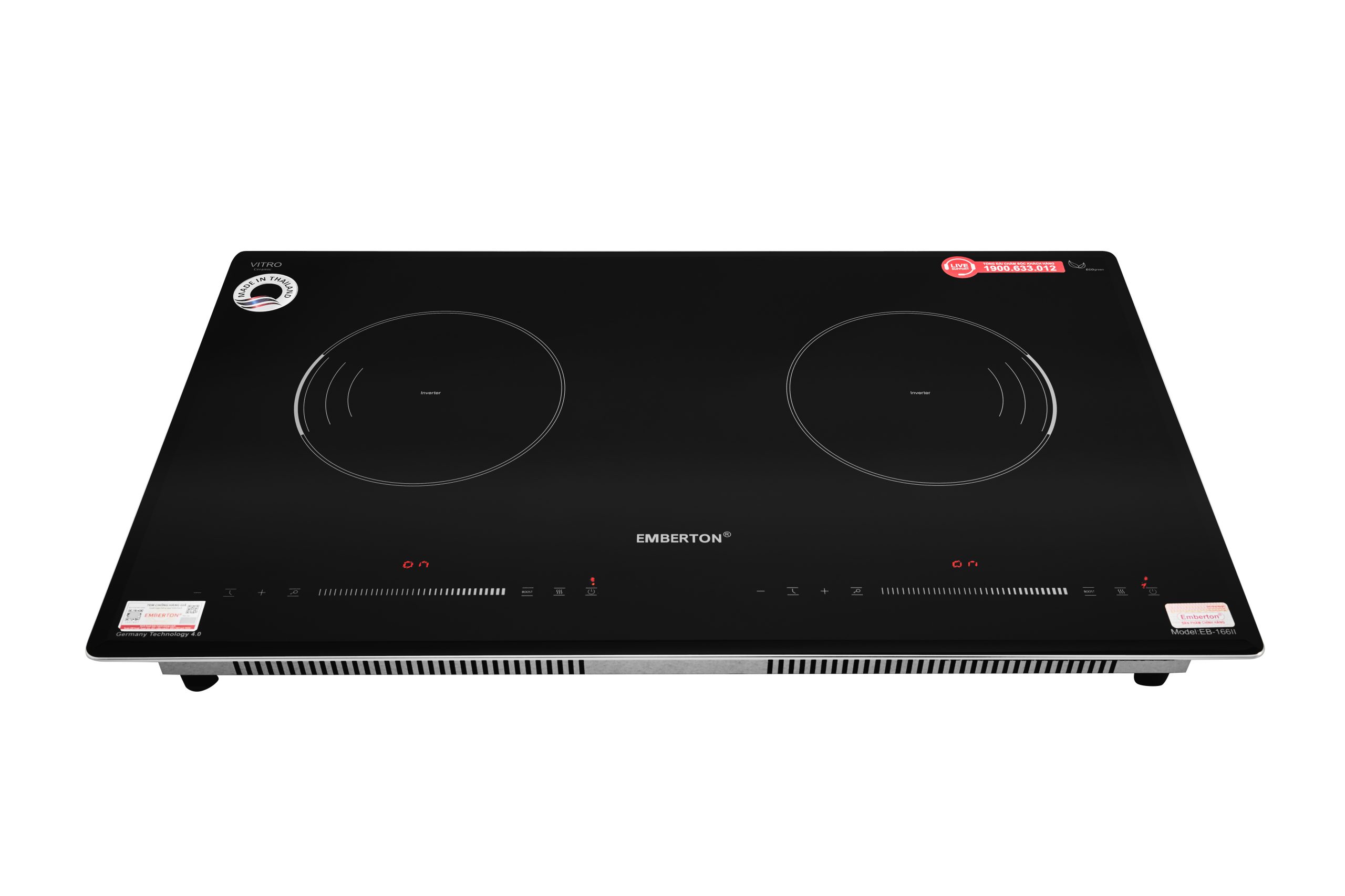 Bếp điện từ 2 vùng nấu EMBERTON EB 166II