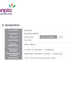 Máy lọc nước ion kiềm ION-6200