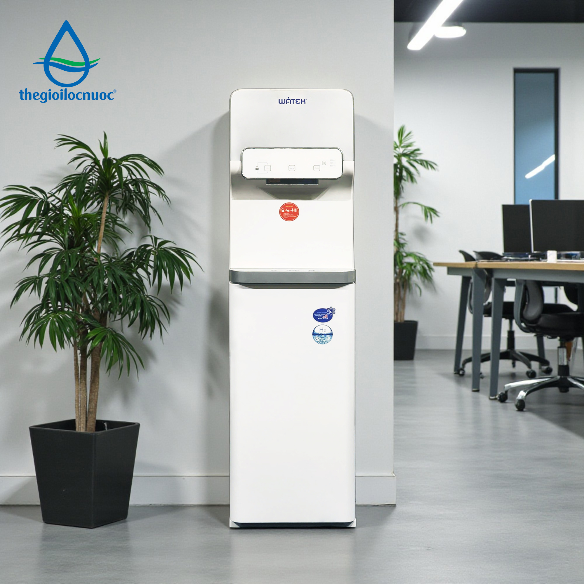 Máy lọc nước nóng lạnh Watek, model: WT-028S-RO