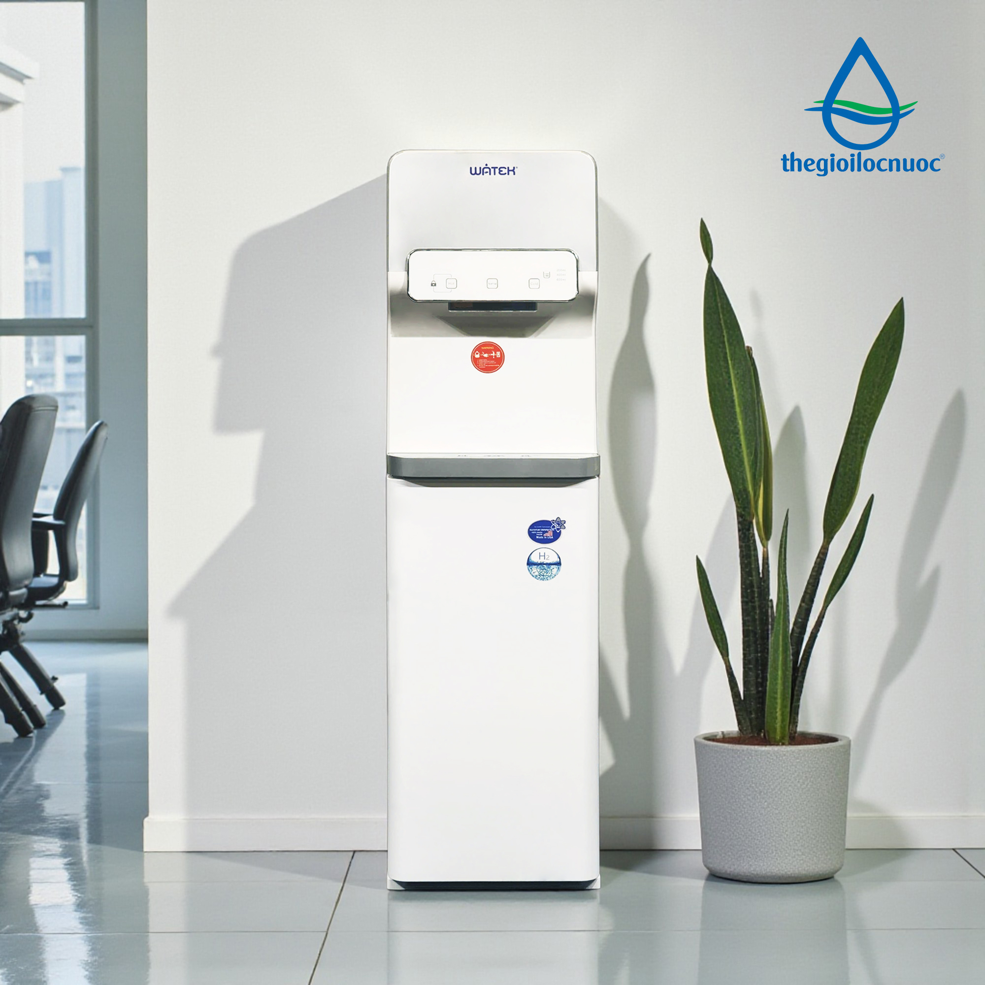 Máy lọc nước nóng lạnh Watek, model: WT-028S-RO