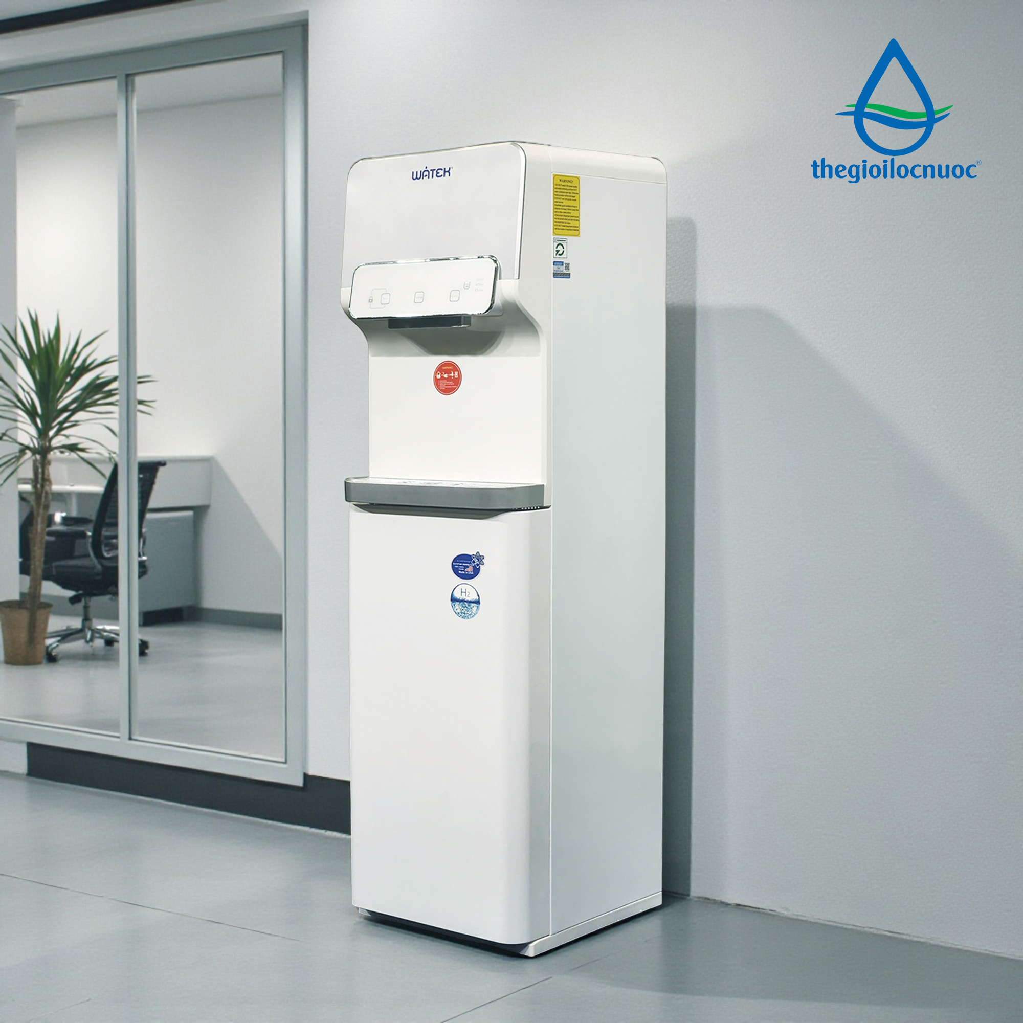 Máy lọc nước nóng lạnh Watek, model: WT-028S-RO