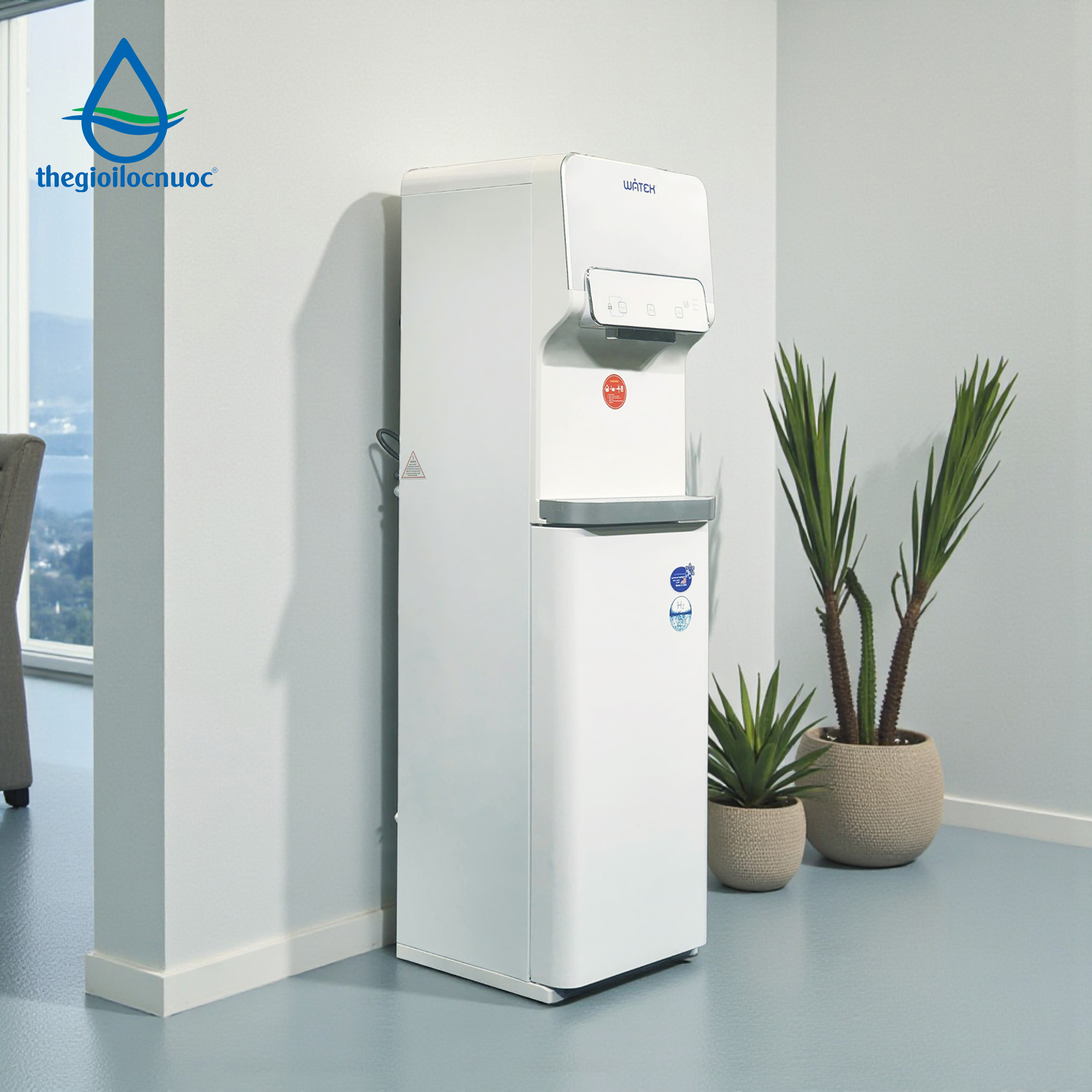 Máy lọc nước nóng lạnh Watek, model: WT-028S-RO