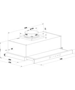 Máy hút mùi Hafele HC-H7032TB
