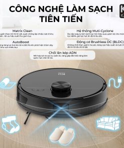 Robot hút bụi lau nhà KU PPR3006