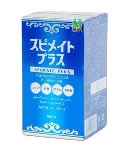 Viên Tảo Xoắn Spirulina Spimate Plus Nhật Bản 600v