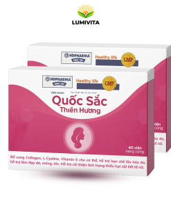 Viên nang QUỐC SẮC THIÊN HƯƠNG hỗ trợ tăng cường nội tiết tố nữ 40 viên
