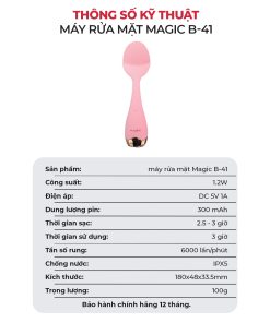 Máy rửa mặt Magic B-41