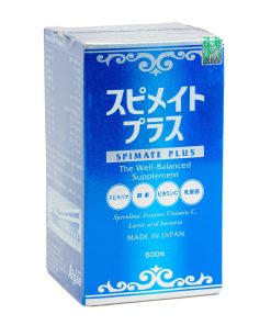 Viên Tảo Xoắn Spirulina Spimate Plus Nhật Bản 600v