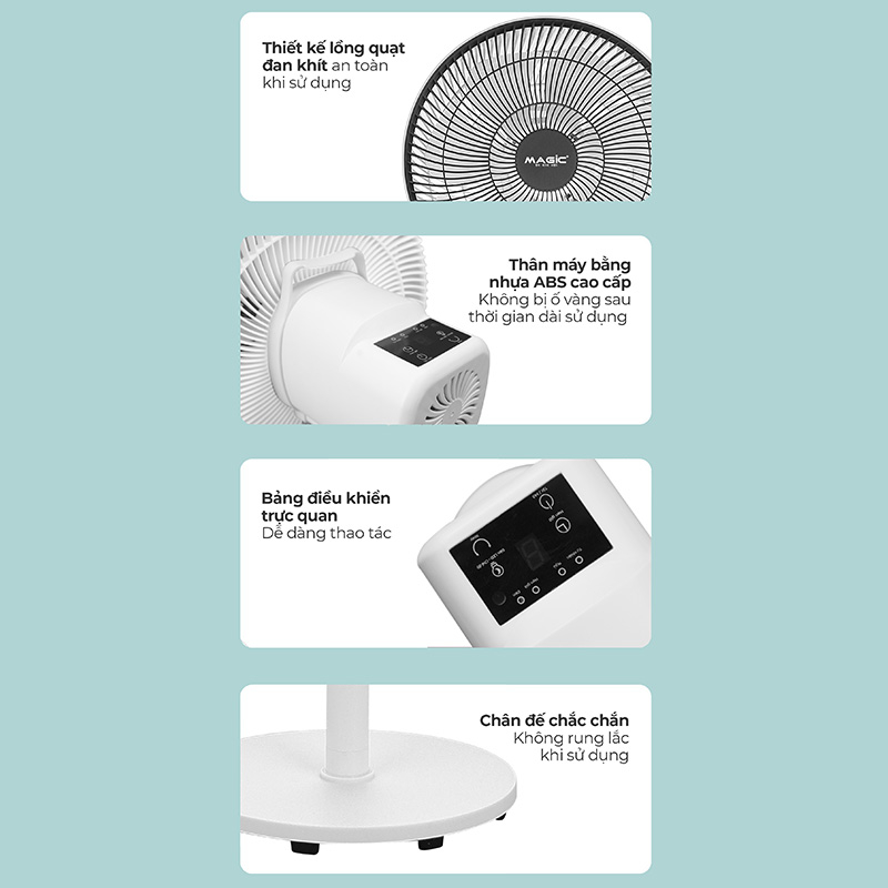 Quạt máy đứng Magic A-252