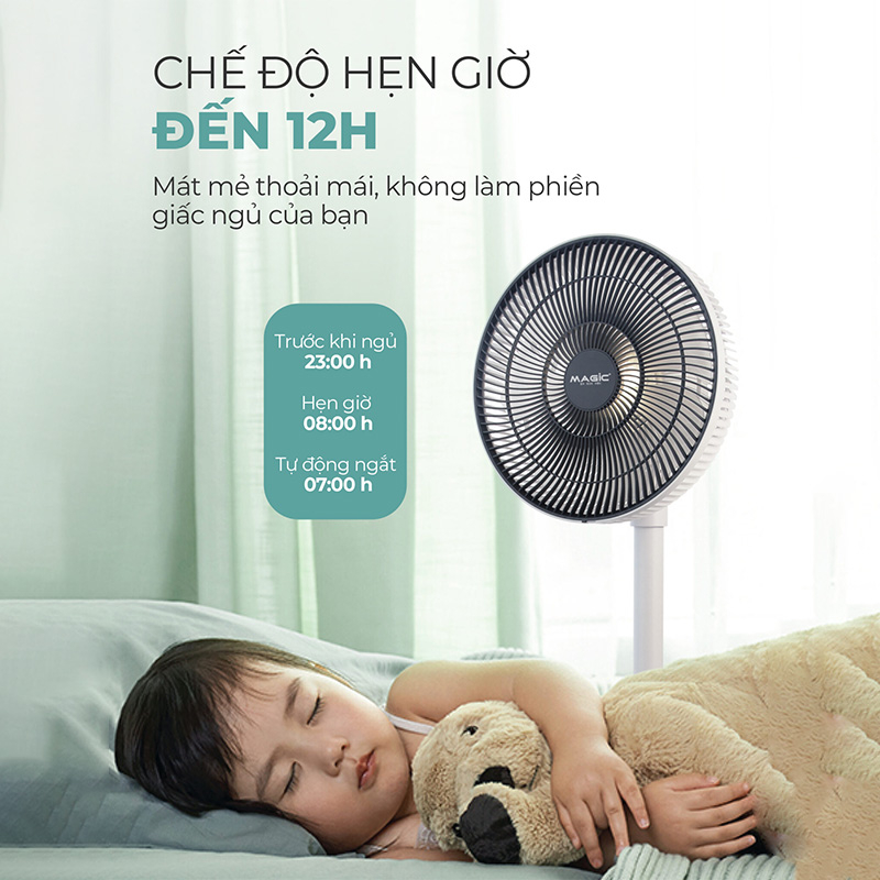 Quạt máy đứng Magic A-252