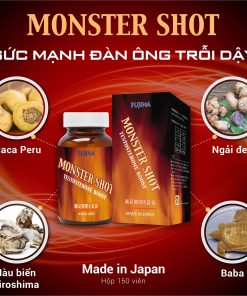 Viên uống hỗ trợ tăng cường sinh lực nam giới Monster Shot ( Hộp 150 viên )