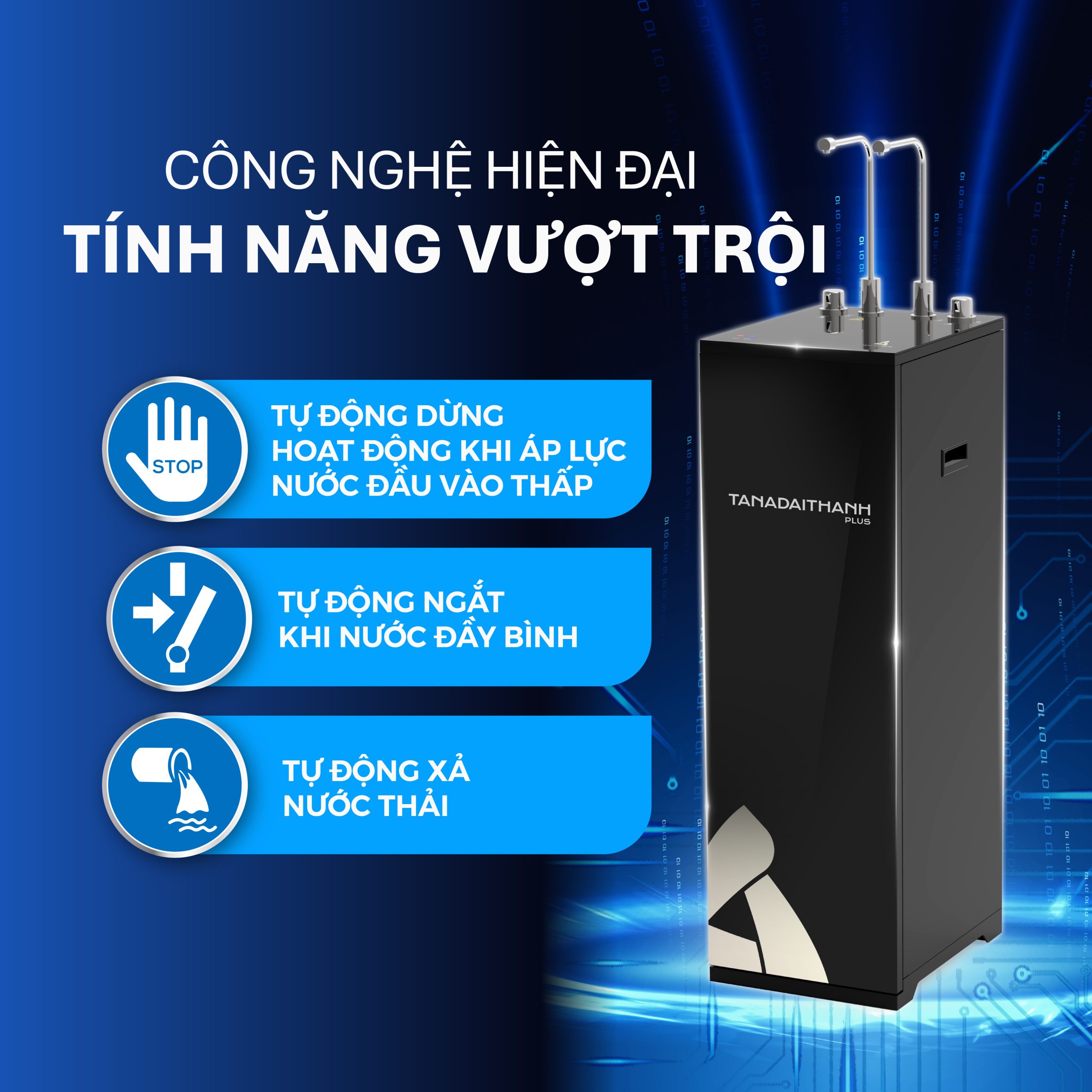 Máy lọc nước RO Tân Á Đại Thành Plus 08, chỉ bán khu vực miền Nam